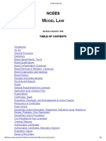 Ncees Model Law