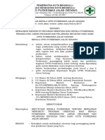 2351sk Kewajiban Mengikuti Program Orientasi Bagi Kepala Puskesmas Penanggung Jawab Program Dan Pelaksana Kegiatan Yang Baru PDF