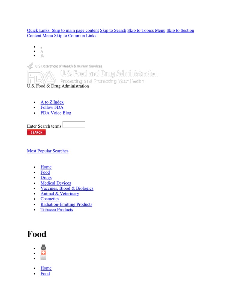 Food Labeling & Nutrition Guidance For Industry A Labeling Guide For