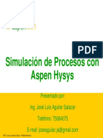 Presentacion - Curso Aspen Hysys