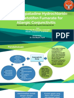 Jurnal - Olopatadine HCL Vs Ketotifen Fumarate Untuk Konjungtivitis Alergi