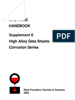 SFSA HandBook - Cast Steel -Supplement 7 - Welding of High Alloy Castings