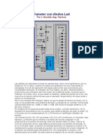 Vumeter Con Diodos Led