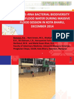 The 16S rRNA Bacterial Biodiversity of The Flood Water During Massive Flood Session in Kota Bharu, December 2014