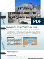 Estudio Fotogeológico de Depósitos Salinos