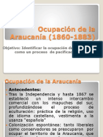 Ocupacion de La Araucania