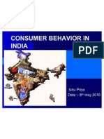 Consumer Behavior in India