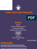 Como Fazer Uma Pregacao PDF