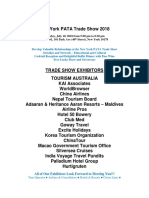 New York PATA Trade Show 2018