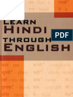 Learn Hindi Through English PDF