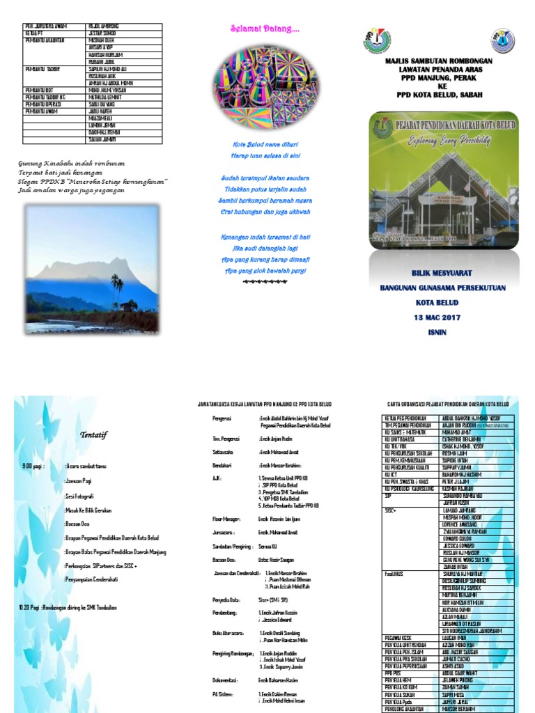 Carta Organisasi PPD Kota Belud | PDF