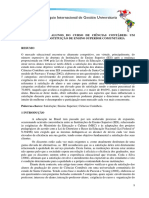 Nível de satisfação dos alunos de Ciências Contábeis em IES comunitária