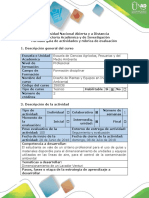 Guía y Rubrica Ciclo de La Tarea - Tarea 1 - Dimensionamiento de Un Lavador Venturi