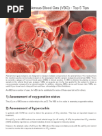 VBG Collection Guidelines for Nurses | PDF