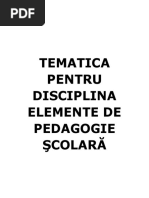 Proiectarea Pedagogica A Activitatilor Instructiv