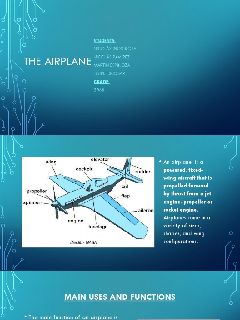 The Airplane | PDF | Airplane | Wright Brothers
