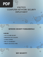 KSK7023 Network Security