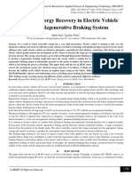 Maximum Energy Recovery in Electric Vehicle Through Regenerative Braking System