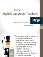(Dr. Putro) 21st Century Language Teachers