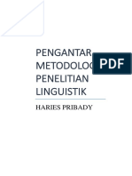 Pengantar Metodologi Penelitian Linguistik
