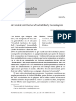 Juventud, Territorios de Identidad y Tecnologías