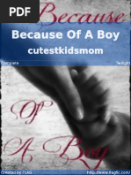 Cutestkidsmom Because of A Boy