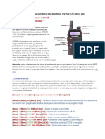 Programación del Baofeng UV-5R