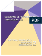 Historia, Geografía y Economía 2 Cuaderno de Reforzamiento Pedagógico - JEC