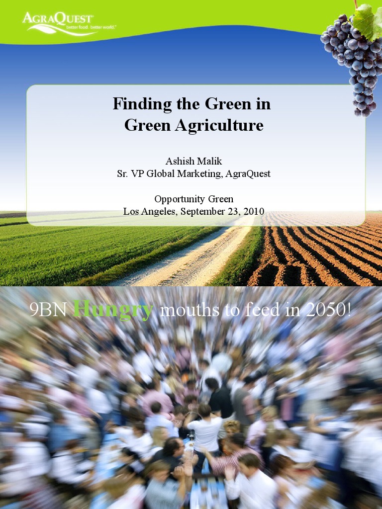 Sustainable Solutions in Agriculture | PDF | Agriculture | Organic Farming