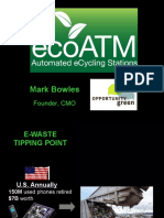 EcoATM - Opportunity Green Conference 2010 - OG25 Startup Finalist