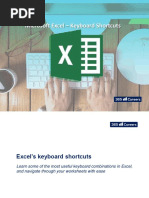 Microsoft Excel Shortcuts For PC