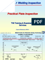  CSWIP Welding Inspection Plate Section Practical Copy