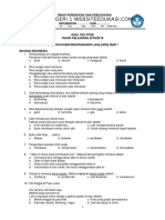 Soal Tes PPDB Smp-Mts T.P 2018-2019