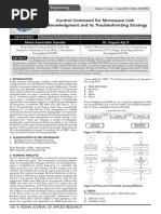 Control Command For Microwave Link Acknowledgment and Its Troubleshooting Strategy