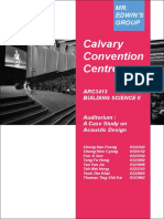 Calvary Convention Centre: ARC3413 Building Science Ii