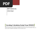 FDMEE Invoking Essbase Calculation Script