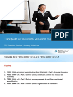 Suport Curs - Tranzitie La FSSC 22000 v.4.1