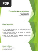 compiler construction first chapter  