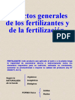 Asdpectos Generales de Los Fertilizantes