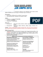 Informasi Umpn 2018