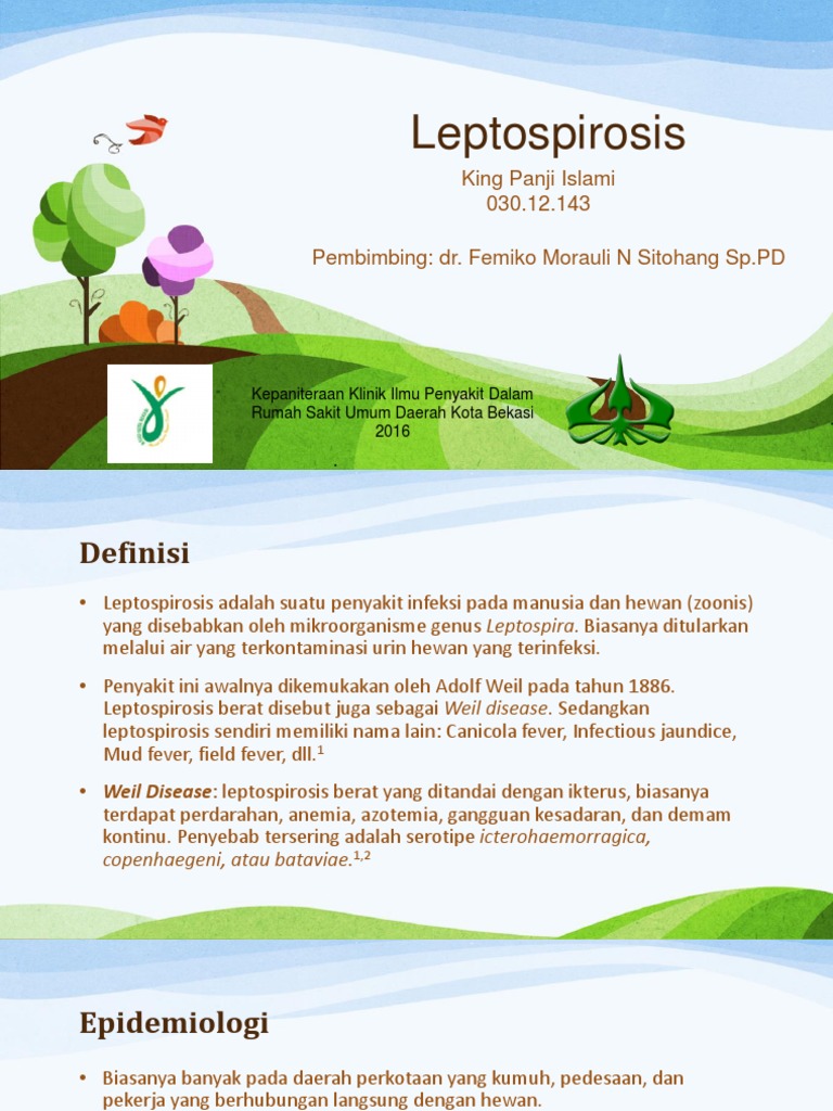 Leptospirosis PDF