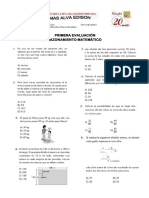 Examen de Entrada Razonamiento 2016