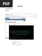 Netlab 1: 1.connecting To Openfiler 1.1 Logging in