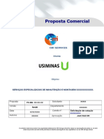 Proposta de Manutenção Especializada