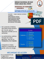 Antimicóticos azólicos: imidazoles y triazoles