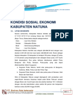 Data Sosial Ekonomi Kabupaten Natuna