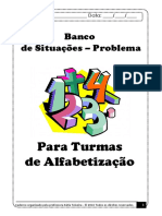 Banco DE SITUACOES PROBLEMA PARA TURMAS DE ALFABETIZACAO PDF
