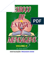Esboços de Estudos e Mensagens - Vol 2 - Eron Santos