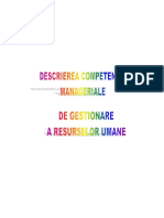 2.descrierea Competentei Manageriale de Gestionare A Resurselor Umane