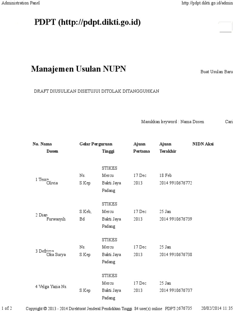 Administration Panel | PDF